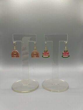 Mother’s Day Charm Earrings - Handmade #E0302C